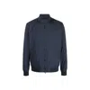 Herno Bomber Jacket In Blue