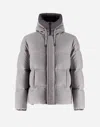 Herno Gray Wool Jacket In Grey