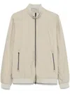 Herno Bomber Jacket In Ecoage In Neutral