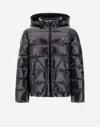 Herno Bomber Jacket In Gloss In Iron