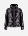 Herno Quilted Down Jacket With Double Zipper In Iron