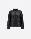 Herno Bomber Jacket In Nylon Ultralight In Black