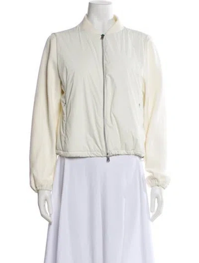 Pre-owned Herno Bomber Jacket In Neutral