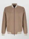 Herno Taupe Polyester Polyamide Bomber Functional In Brown