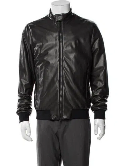 Pre-owned Herno Bomber Jacket W/ Tags In Brown
