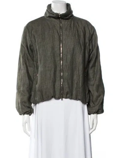 Pre-owned Herno Bomber Jacket W/ Tags In Multicolor