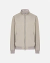 Herno Bomber Liscio Ecoage In Neutral