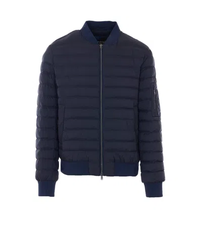 Herno Men Bomber In Blue