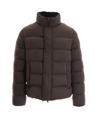 Herno Bomber Trapuntato Tortora Scuro In 12414z2700