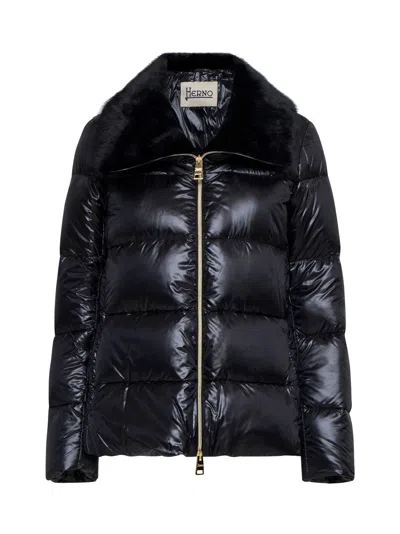 Herno Women Bomber Ultralight In Black