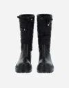 Shop Herno Boots In Faux Leather And Nylon Ultralight In Black
