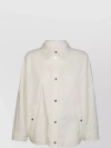 Herno Box Jacket With Patch Pockets And Collar