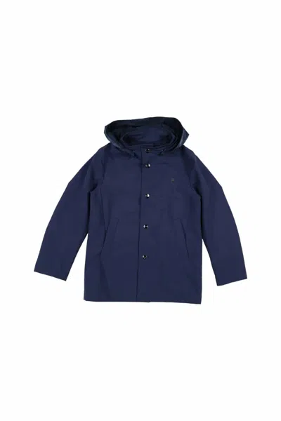 Herno Kids' Boys Outerwear Jacket In Blu Aperto In Multi