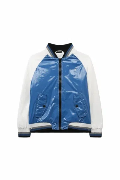 Herno Kids' Boys Outerwear Jacket In Turquoise In Blue