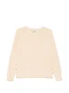 Herno Striped T-shirt In Brown