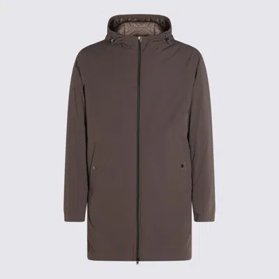 HERNO BROWN DOWN JACKET