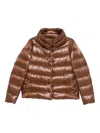 Herno Brown Down Jacket In Brown