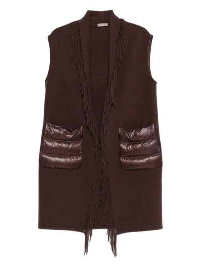 HERNO HERNO BROWN GILET