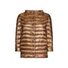 Herno Ultralight Down Jacket In Brown
