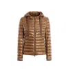 Herno Lightweight Down Jacket In Brown