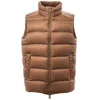 Herno Polyamide Men's Vest In Brown