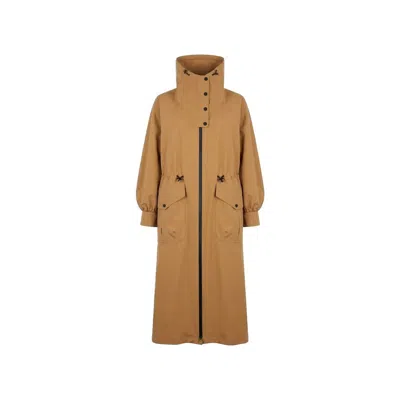 Herno Brown Polyester Coat