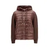 Herno Brown Polyester Full-length Jacket In Brown