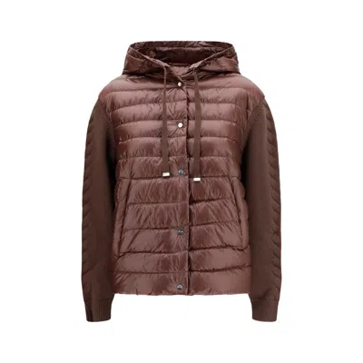 Herno Brown Polyester Full-length Jacket
