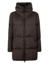 Herno A-shape Down Jacket In Ecoage Clothing In Brown