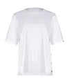 Herno Button Detail T-shirt In White