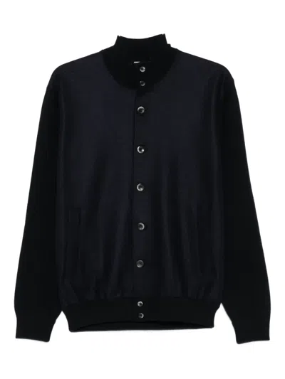 Herno Resort Man Jacket Midnight Blue Size 42 Wool