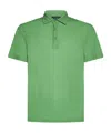 Herno Button-placket Polo Shirt In Green