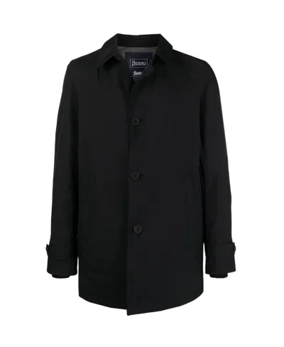 HERNO BUTTON-UP SHIRT JACKET