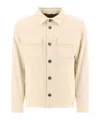 Herno Men's Quilted Shirt-style Jacket In Nude
