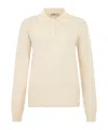 Herno Button-collar Knit Top In Gold