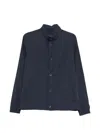 Herno Buttoned Jacket In Blue