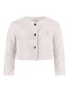 Herno Buttoned Jacket In Pink