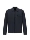 Herno Buttoned Pocket Jacket In Black