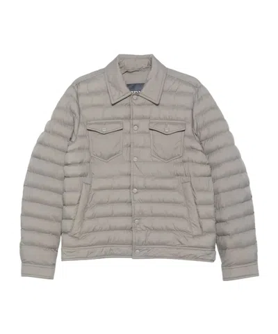 HERNO BUTTONED POCKET JACKET