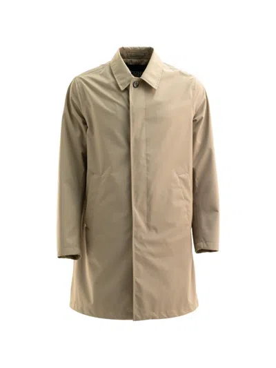 HERNO BUTTONED RAINCOAT