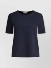 Herno Side Slits Cotton T-shirt Clothing