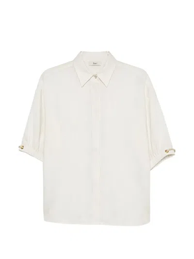 Herno Buttoned Shirt In Neutral