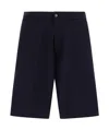 Herno Buttoned Shorts In Black