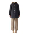 Herno Button-front A-line Jacket In Multi