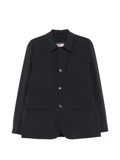 Herno Button-up Blazer In Black