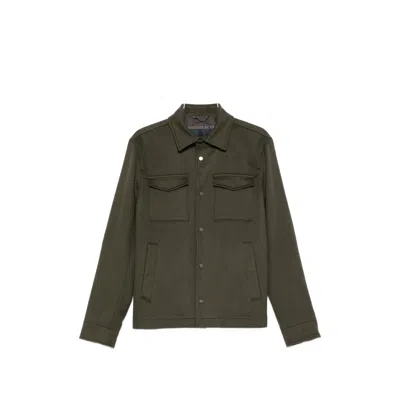 Herno Button-up Chest-pocket Jacket In Multi