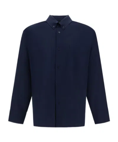 HERNO HERNO BUTTON-UP LONG-SLEEVED SHIRT
