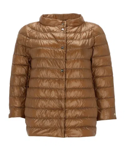 HERNO HERNO BUTTON-UP PADDED JACKET