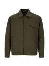 Herno Buttoned Pocket Jacket In Green