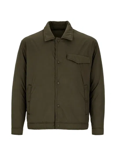HERNO BUTTON-UP SHIRT JACKET